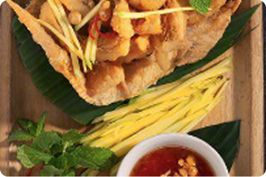 Cá Hồng Chiên Mắm Xoài